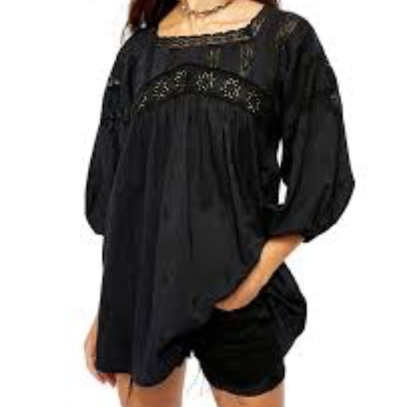 Free People Azalea Lace Tunic - Picture 2 of 9